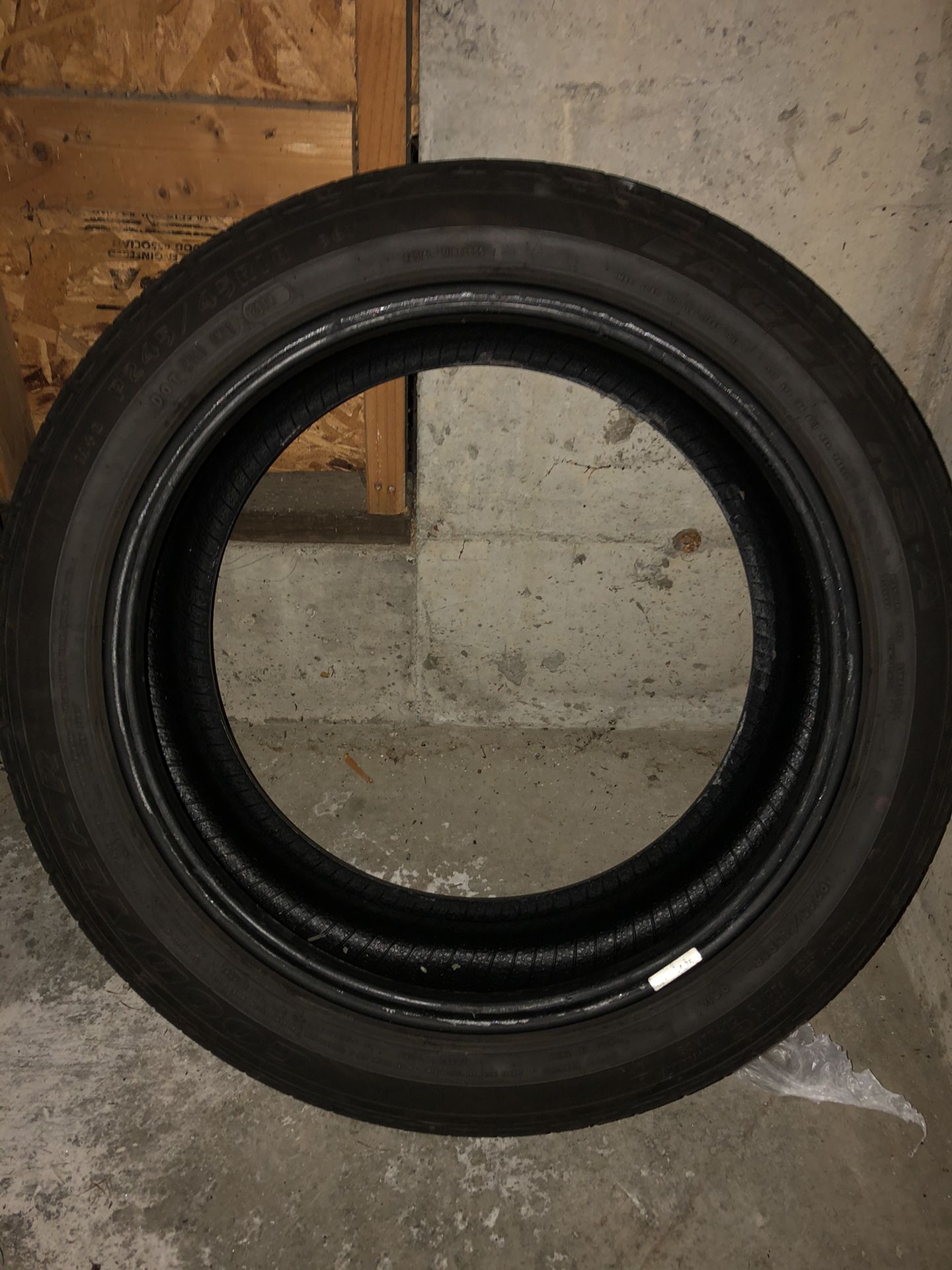 Tires 245/45/18 Goodyear Eagle RSA