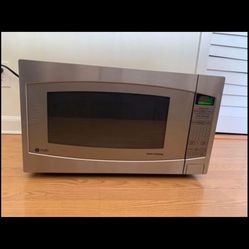 GE 2.2-cu ft 1200-Watt Countertop Microwave (Stainless Steel) See Description