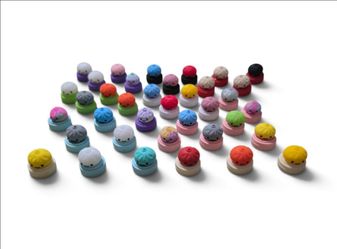Dumplings Silicone Focal Beads - Mix B