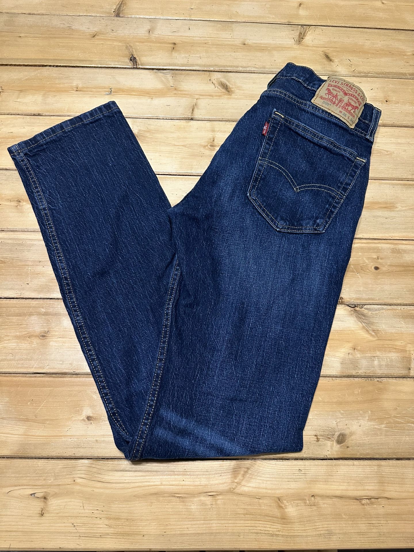 * Men’s Levi 505 Jeans - Look Brand New  * Size 31 x 34 * Clean, Smoke Free Home, Bright Color!