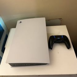 PS5 Digital Edition Console + Controller | Works Perfect