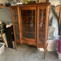 Antique Curio / China Hutch