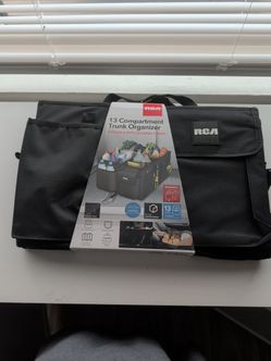 RCA brand new trunk organizer