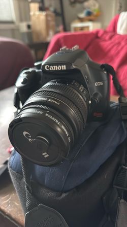 Canon EOS DSLR Camera with Lens
