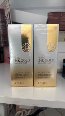 France 24k gold snail serum x2