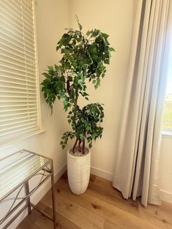 Large Artificial Corner Tree – Great Home Décor