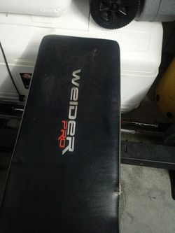 Weider Pro weight brench