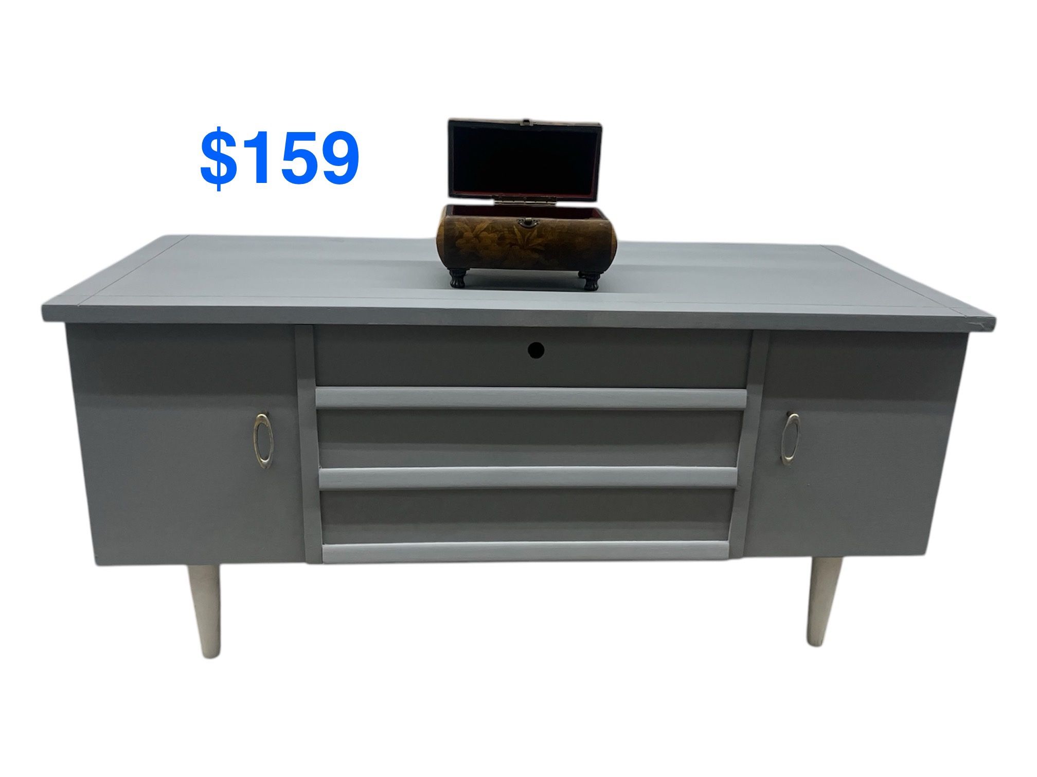Refurbished Vintage Mid Century Modern Chest By Lane