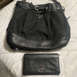 Prada Purse And Wallet 