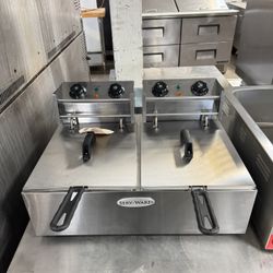 CounterTop Dual Fryer SERVWARE