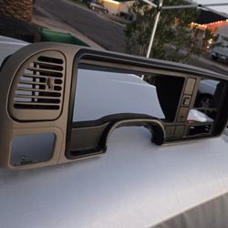OBS Silverado GMC  Dash Bezel For Double Din