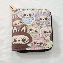 NEW Labubu Small Zip Around Wallet Coin Purse