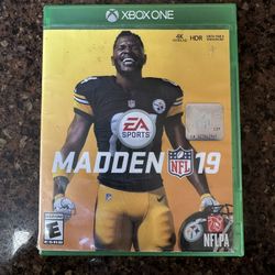 Xbox One Madden 19