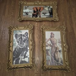 Antique Mirror Wall Art