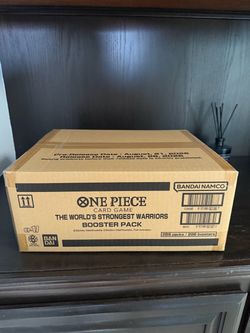 One Piece TCG OP-17 World's Strongest Warriors Booster Box Case English Sealed