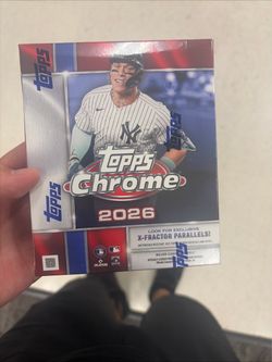 2026 Topps Chrome Baseball Mega Box
