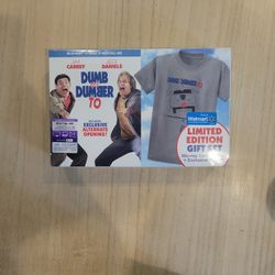 Dumb And Dumber To Blu-Ray And T-Shirt