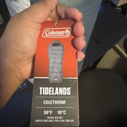 Coleman Tidelands Sleeping Bag 50 Degrees Coletherm 