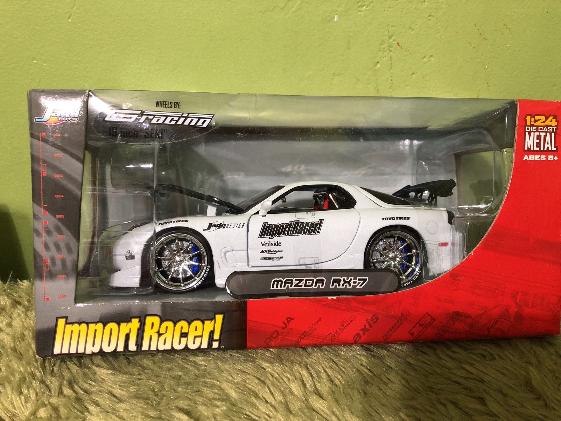 Jada Toys IMPORT Racer Mazda RX 7 1 24 Scale for Sale in Norwalk