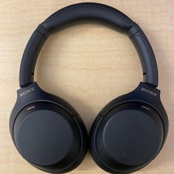Sony WH-1000XM4 Wireless Premium Noise Canceling Headphones | Black