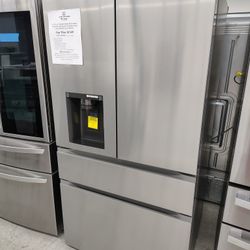$1349 LG Max French Door Refrigerator With Cool Guard 