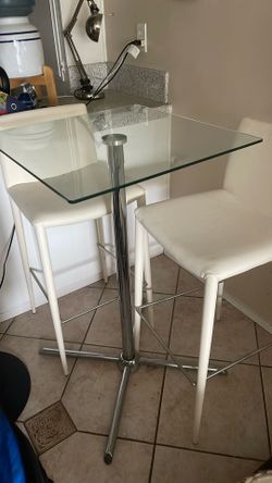 Mobital Table And Leather Chairs