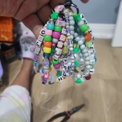 Bunch Of Braclets Kandi, Handmade