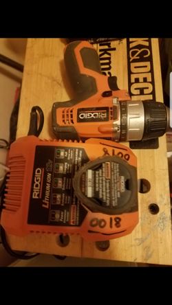 RIDGID 12v drill