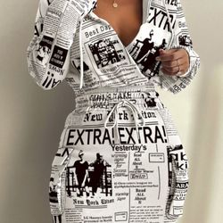 Newspaper Dress