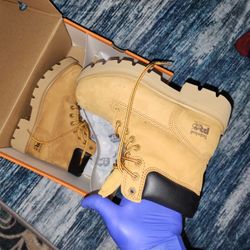 Timberland Pro 6 inch Seahorse Composite Toe Size 4Mens