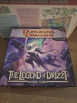 The Legend Of Drizzt Dungeons & Dragons Board Game