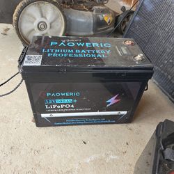 12volt 300ah paoweric lithium battery