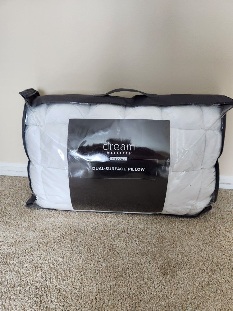 Dream Pillow Dual Surface Queen Size New