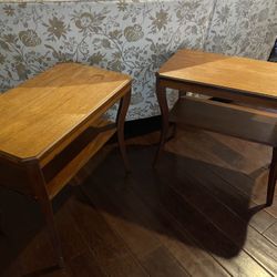 2  Vintage Imperial End Tables 