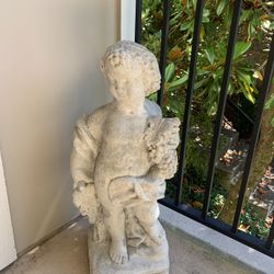 Vintage Concrete Cherubs 