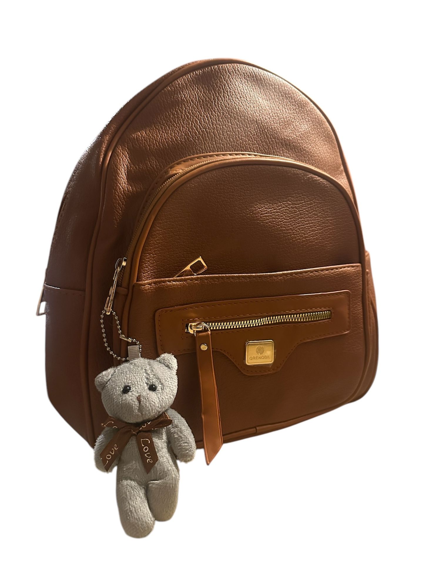 New Purse Backpack Brown