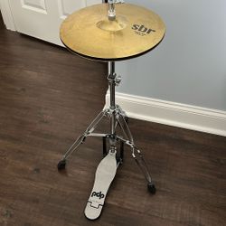 SBR 13 Inch Hi-Hat with PDP Stand