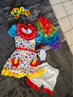 Women’s clown costume
