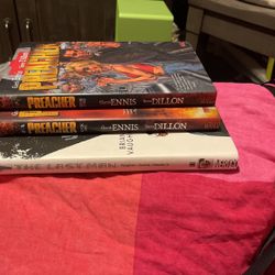 Y The Last Man Vol 1, Preacher Vol 1,2 Hardcovers
