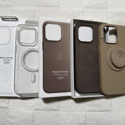 iPhone 15 Pro Max Cases - 3 Total & Pop sockets 
