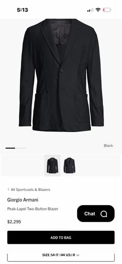 Giorgio Armani mesh sports blazer