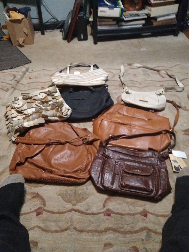 Purses.7.00 Each.like New.