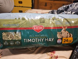 Timothy hay brand new