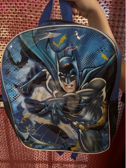 Super hero backpack and batman backpack