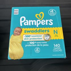 Pampers Diapers Swaddlers Size Newborn