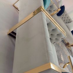 Four-seat French set, two for one person and two for three people, cream color