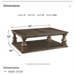 Solid Wood Table 