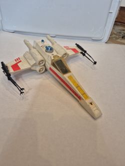 Star Wars X Wing Fighter Vintage 1978 Kenner Original Ship Missing Some Stickers