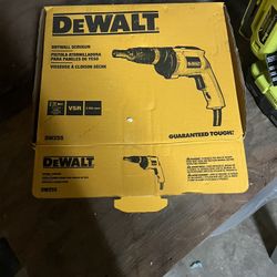 Dewalt dry wall drill