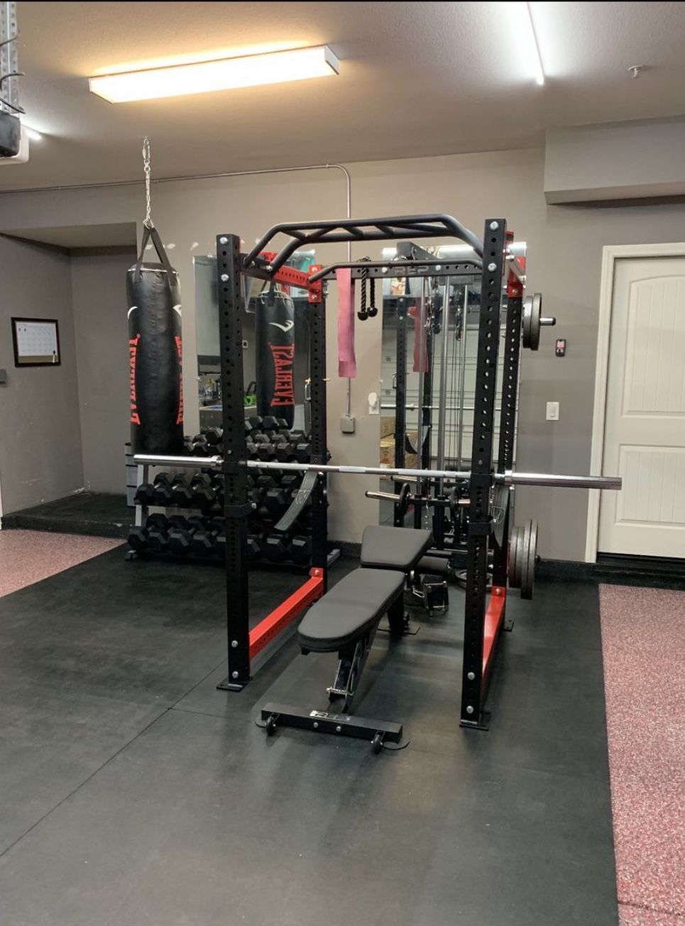 REP Fitness PR-4000 | Gym Equipment | Fitness | Squat Rack